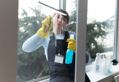 Nettoyage de vitres intérieures et extérieures à Vaumas